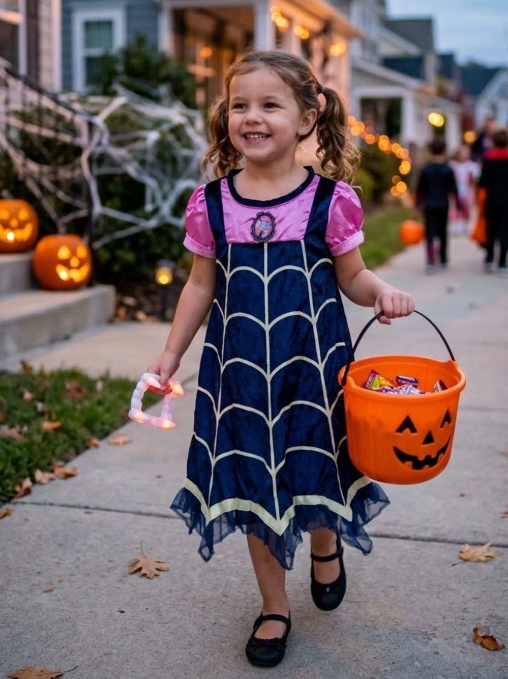 Disney Vamperina Dress Costume Sz 4-6